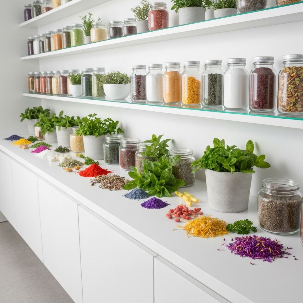 Natural food supplements education platform