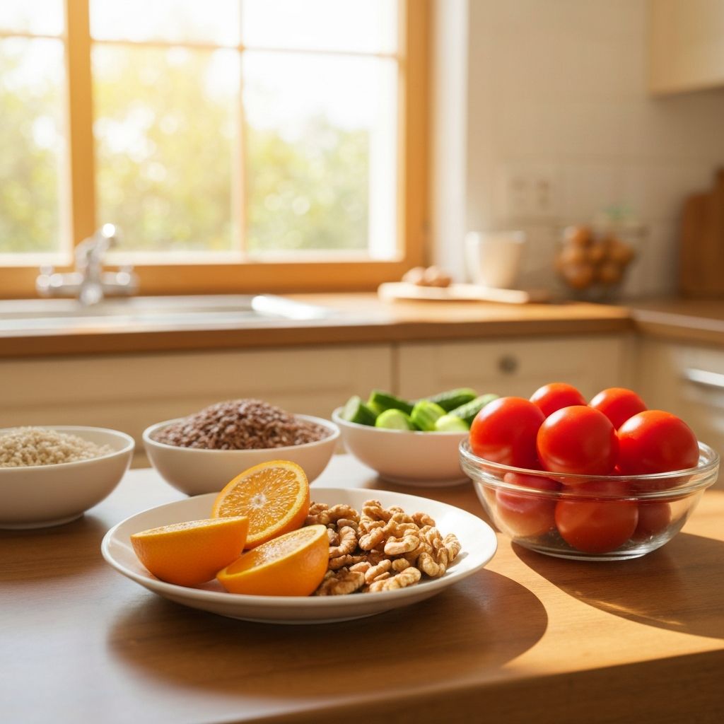 Balanced nutrition and healthy lifestyle